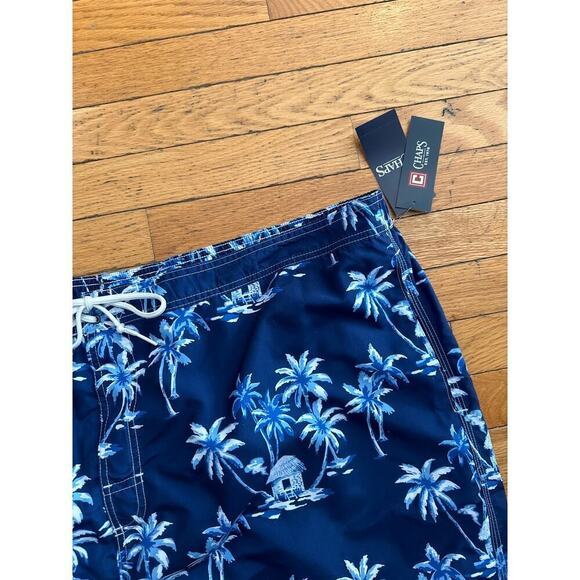 NEW Big & Tall Mens Size 3x Chaps Swim Trunks Shorts - Picture 2 of 5